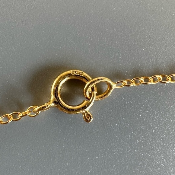 14k Gold Dainty Butterfly Necklace - Picture 4 of 9